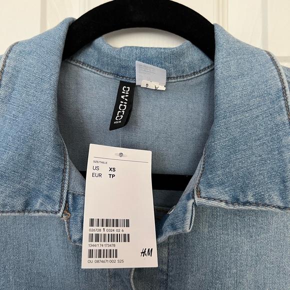 NWT stretchy denim bodycon dress - Picture 3 of 3